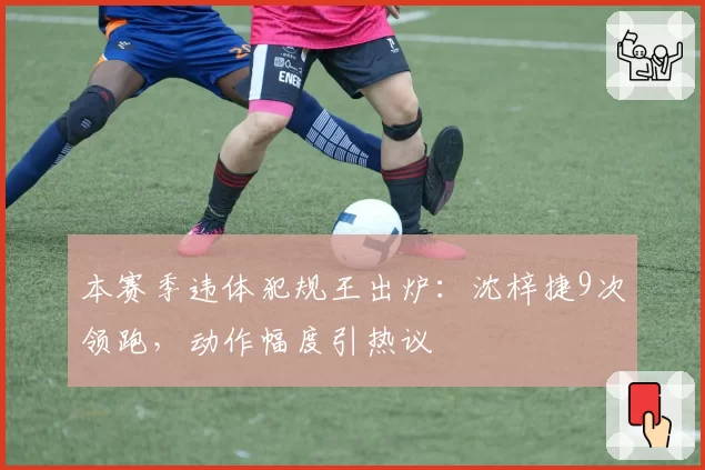 本赛季违体犯规王出炉:沈梓捷9次领跑,动作幅度引热议