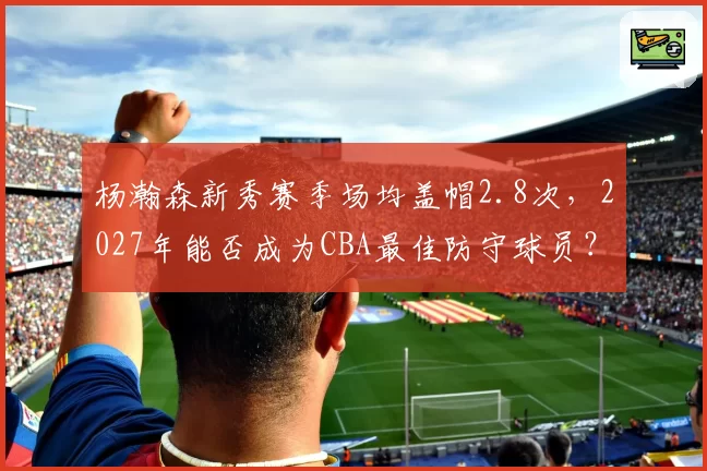 杨瀚森新秀赛季场均盖帽2.8次，2027年能否成为CBA最佳防守球员？
