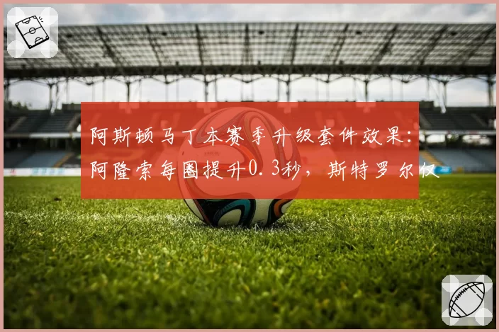 阿斯顿马丁本赛季升级套件效果:阿隆索每圈提升0.3秒,斯特罗尔仅0.1秒